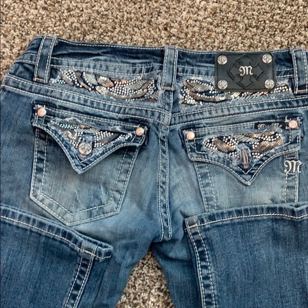Miss me signature boot cut jeans